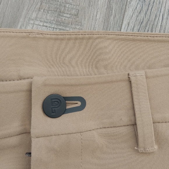 Public Rec 33 x 32 ' All Day Every Day ' travel pant cycling commuting work tan - Picture 9 of 9